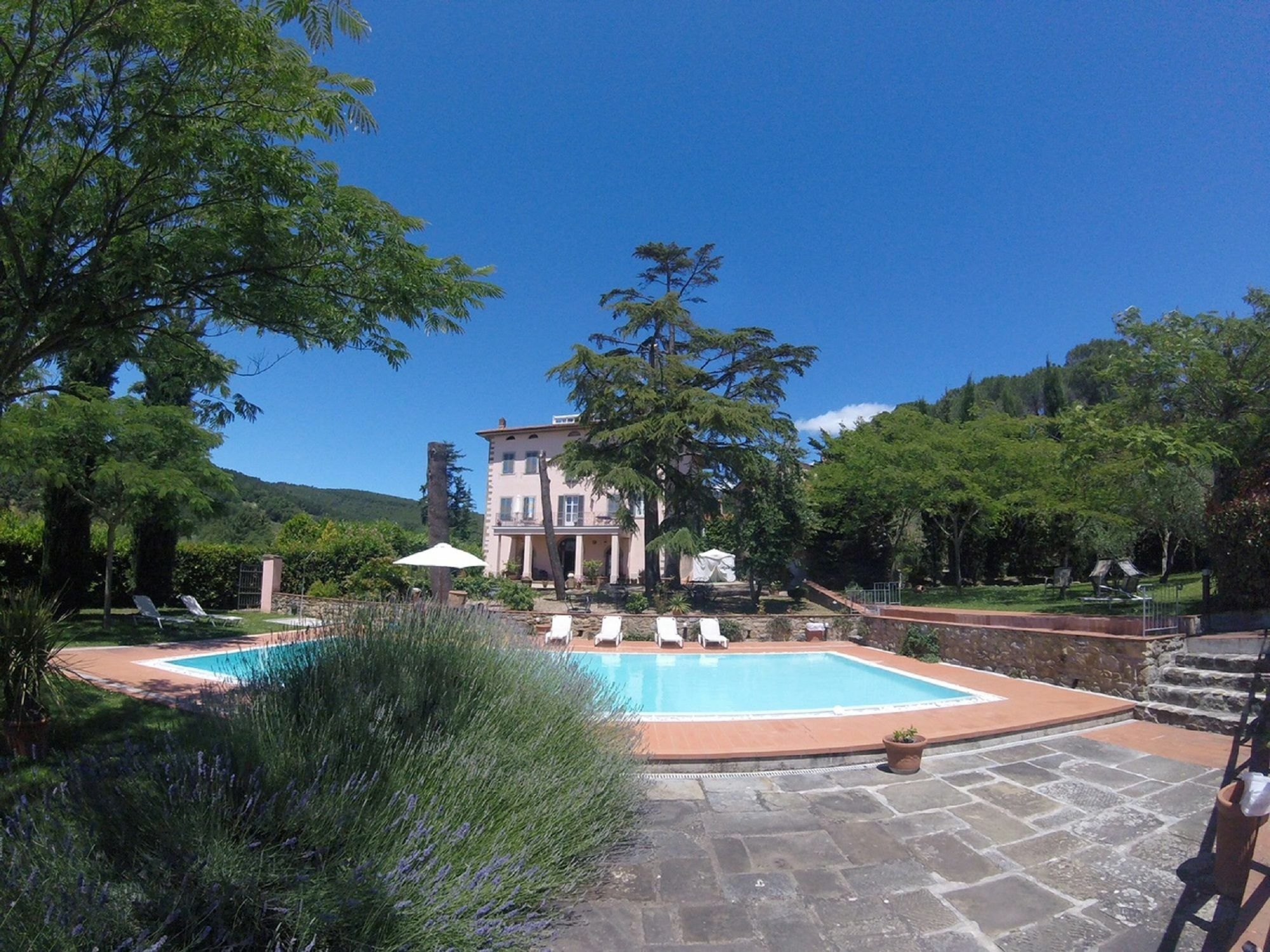 Villa La Grotta San Giustino Valdarno Luaran gambar