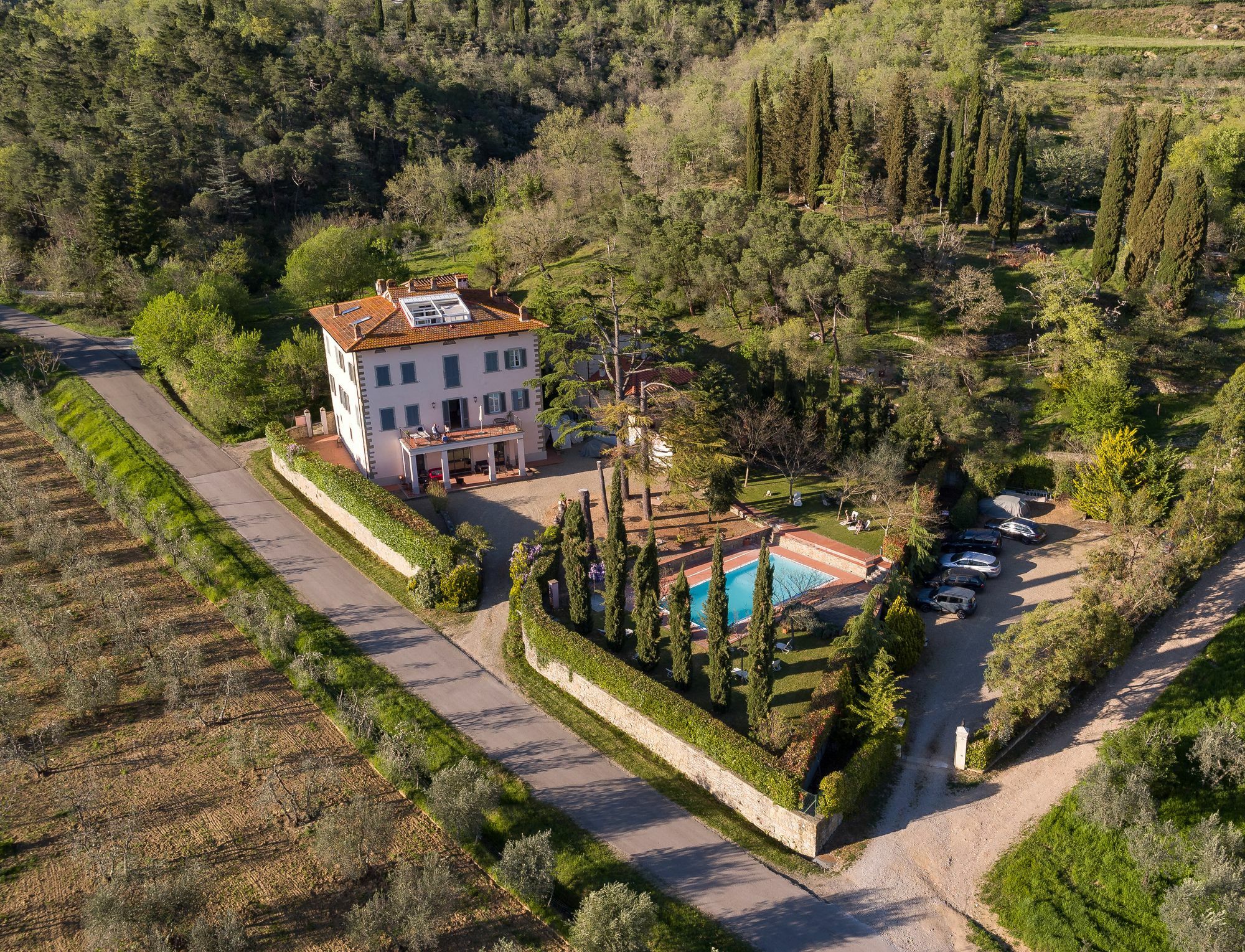 Villa La Grotta San Giustino Valdarno Luaran gambar